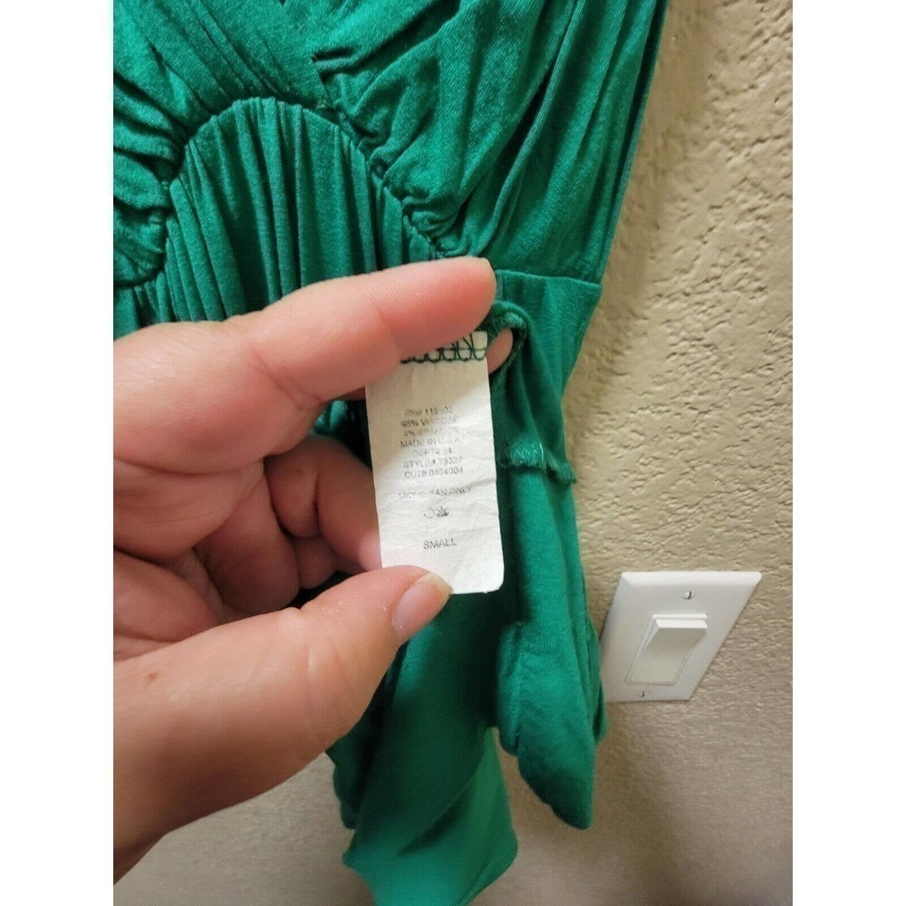Lush Green Racerback Dress Size Small - Picture 4 of 5
